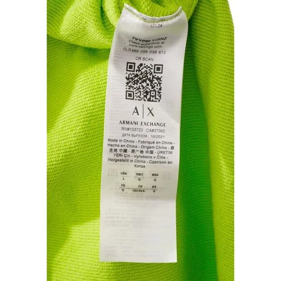 Armani Exchange AX Sweatpants Mens Large - Picture 16 of 16